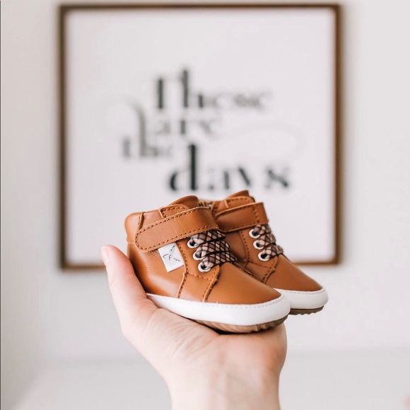 Baby Boy Brown Hightops - Picture 3 of 4
